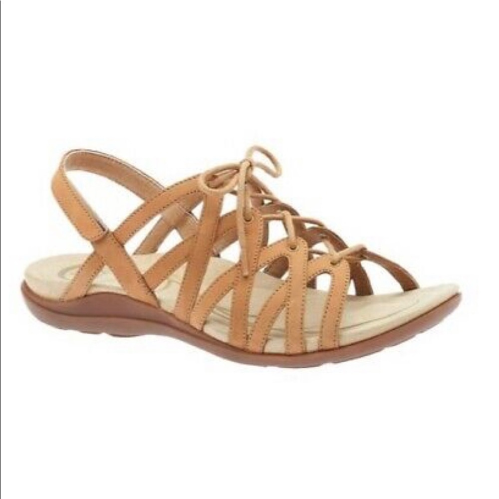 ABEO BIO SYSTEM TAN STRAP SANDALS